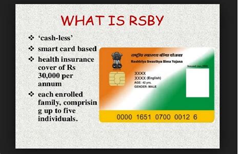 smart card health insurance india|rsby card online apply.